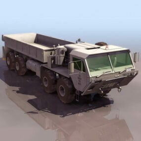 نموذج ثلاثي الأبعاد لشاحنة الجيش الأمريكي Hemtt