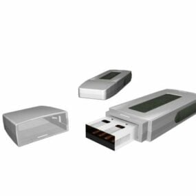 USB-Flash-Laufwerke 3D-Modell