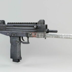 Uzi Submachine Gun 3d model