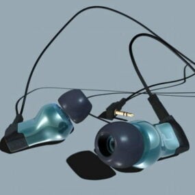 Ultimate Ears Triple.fi 10 Pro-oortelefoon 3D-model