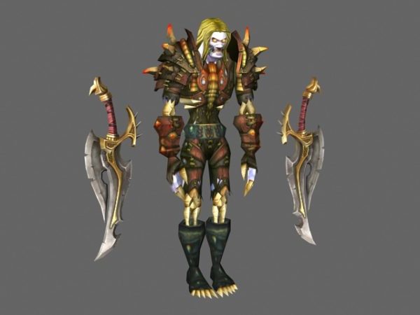Undead Rogue – Wow Character