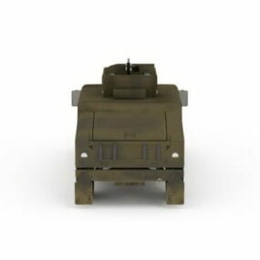 דגם Humvee 3D עם שריון