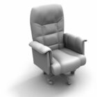 Upholstered Executive Armchair