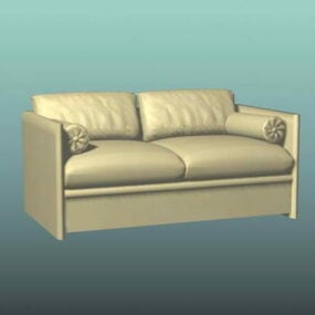 3d модель м'якого дивана