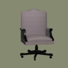 Upholstered Revolving Chair