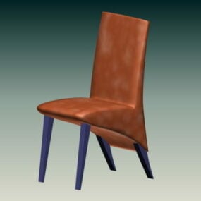 Upholstered Side Chair 3d model