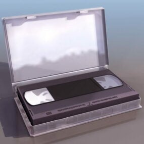 VHS-tape 3D-model