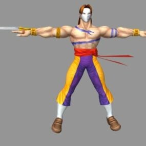 3D model postavy Vega – Street Fighter