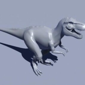 3D model dinosaura Velociraptor
