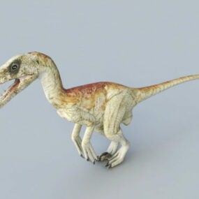 Velociraptor Raptor Dinosaur 3d-malli