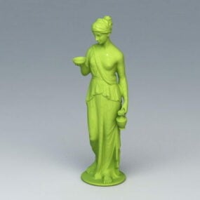 Venus Garden Statue 3d-model