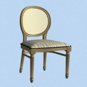 维多利亚时代的餐椅3d模型