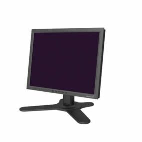 Viewsonic Lcd Monitor 3d model