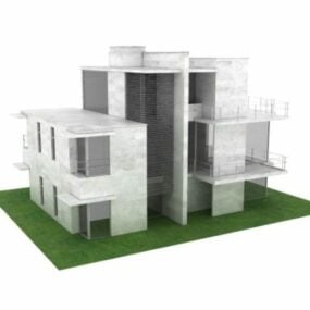 Villa Residence 3d model