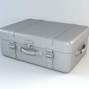مدل 3 بعدی چمدان قدیمی