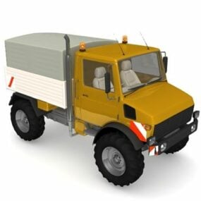 Mô hình xe bán tải cổ điển 3d
