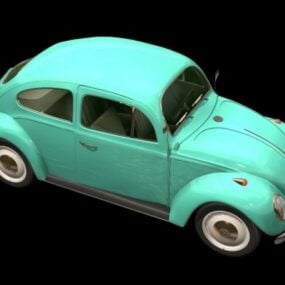 Volkswagen Beetle 2-θυρο Sedan 3d μοντέλο