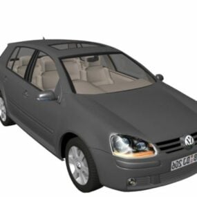 Mô hình 3d cổ điển của Volkswagen Beetle
