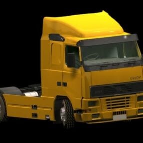 沃尔沃Vn重型卡车3d模型