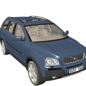 Volvo Xc90 luxe crossover SUV 3D-model