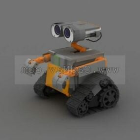 वॉल-ई रोबोट 3डी मॉडल