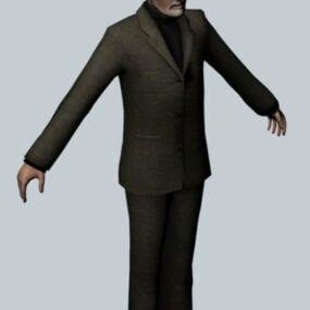Wallace Breen – postać półtrwania Model 3D