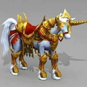 War Unicorn 3d-modell