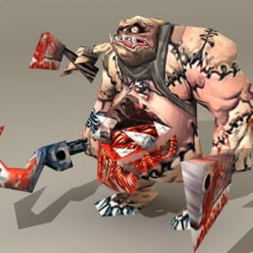 Warcraft gruwel 3D-model