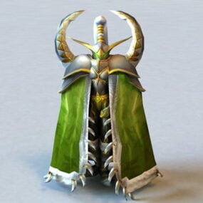 Modello 3D di Warcraft Maiev Shadowsong