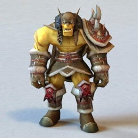 Warcraft Rexxar 3d model