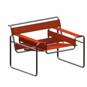 Wassily Chair By Marcel Breuer 3d model
