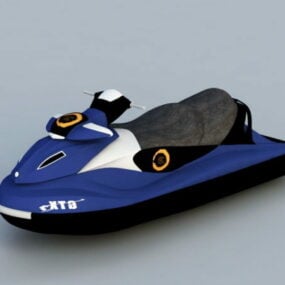 Scooter nautique Jetski modèle 3D