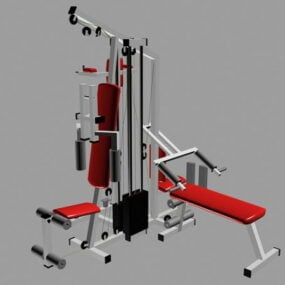 Weight Lifting Station 3d model