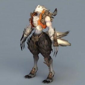 Werewolf Warrior 3d model