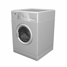 Mô hình 3d máy giặt xoáy nước