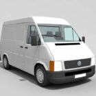 White Cargo Van