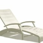 White Sun Loungers Furniture