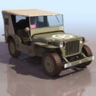 Willys Mb U.s.army Jeep