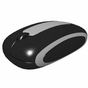Modelo 3d de mouse de computador sem fio