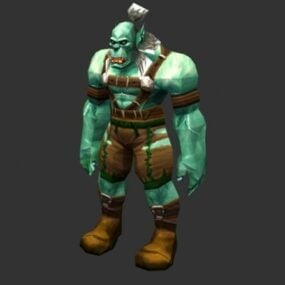Wow Orc Male 3d-model