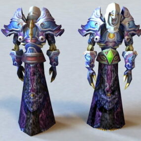 Wow Undead Mage 3d model