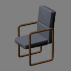 Wood Base Dining Chair
