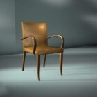 Wood Dining Chair With Arms