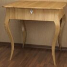 Wood Side Console Table