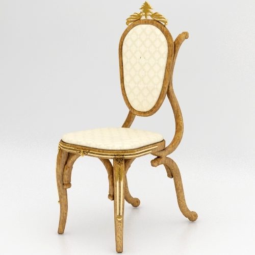 Luxury Wooden Antique Side Chair