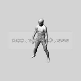 Character Working Man 3d model
