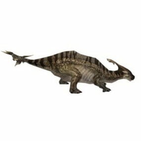 Wuerhosaurus Dinosaur Animal 3d model