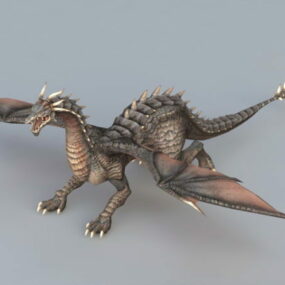 3d модель Wyvern Creature