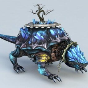 Xuanwu-Schildkröte 3D-Modell