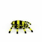 Yellow And Black Spider